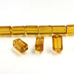 Glass Bead Table Polished - 08x4MM TOPAZ