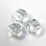 Preciosa Crystal Flat Back 3/4 Ball - Regular Cut 662 08MM CRYSTAL Unfoiled