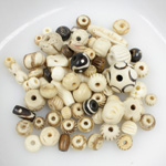 Genuine Bead Bone ASSorted Mix 201 NATURAL BONE