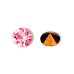 Swarovski Crystal Point Back Foiled Chaton - PP24 ROSE