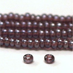 Preciosa Czech Glass Seed Bead - Round 11/0 LUSTERED AMETHYST 26060