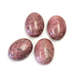 Gemstone Cabochon - Oval 16x12MM RHODONITE