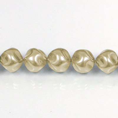 Czech Glass Pearl Bead - Baroque Round 03MM LT OLIVE 70457