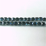 Czech Glass Fire Polish Bead - Round 04MM MONTANA AB