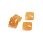 Gemstone Cabochon - Square 08x8MM AVENTURINE PINK