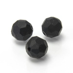 Preciosa Crystal Bead Regular Cut - Round 05MM MATTE JET