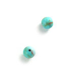 Plastic  Bead - Mixed Color Smooth Round 08MM TURQUOISE MATRIX