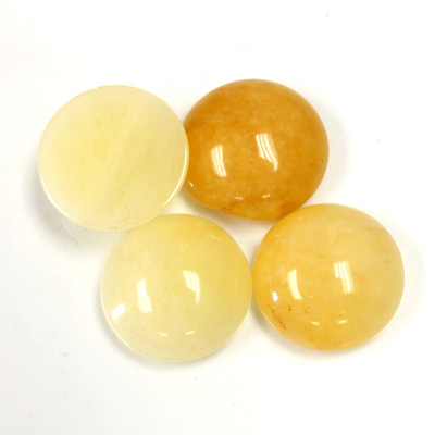 Gemstone Cabochon - Round 15MM PINEAPPLE JASPER