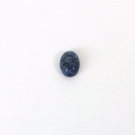 Gemstone Flat Back Carved Scarab 08x6MM SODALITE