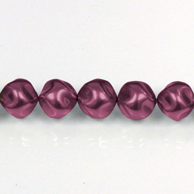 Czech Glass Pearl Bead - Baroque Round 03MM AMETHYST 70979