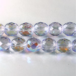 Czech Glass Fire Polish Bead - Round 10MM LILAC AB 45117
