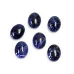 Gemstone Cabochon - Oval 10x8MM SODALITE