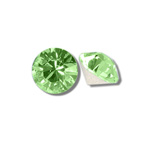 Swarovski Crystal Point Back XILION Foiled Chaton - PP32 PERIDOT
