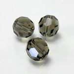 Preciosa Crystal Bead Regular Cut - Round 06MM BLACK DIAMOND