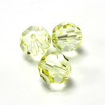 Preciosa Crystal Bead Regular Cut - Round 10MM MEDIUM YELLOW