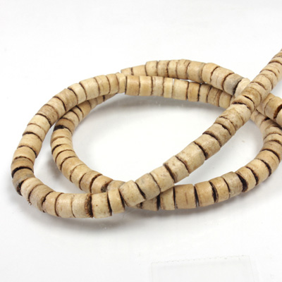 Coco Bead - Heishi - 04x5MM NATURAL COLOR