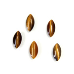 Gemstone Cabochon - Navette 10x5MM TIGEREYE