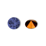 Swarovski Crystal Point Back Foiled Chaton - SS19 SAPPHIRE