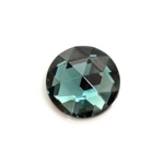 Glass Flat Back Foiled Rauten Rose - Round 18MM MONTANA