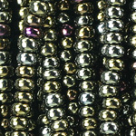 Preciosa Czech Glass Seed Bead - Round 06/0 IRIS BROWN 59115