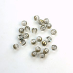 Czech Pressed Glass Bead - Smooth Round 04MM VALENTINITE