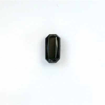 Glass Point Back Tin Table Cut (TTC) Stone - Cushion Octagon 08x4MM JET