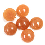 Gemstone Cabochon - Round 13MM AVENTURINE PINK