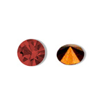Swarovski Crystal Point Back Foiled Chaton - SS19 GARNET