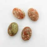 Gemstone Cabochon - Oval 14x10MM CHINESE UNIKITE