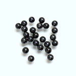 Glass No-Hole Ball - 04MM HEMATITE