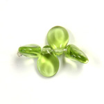 Preciosa Czech Pressed Glass Bead - Pip 5x7MM OLIVENE