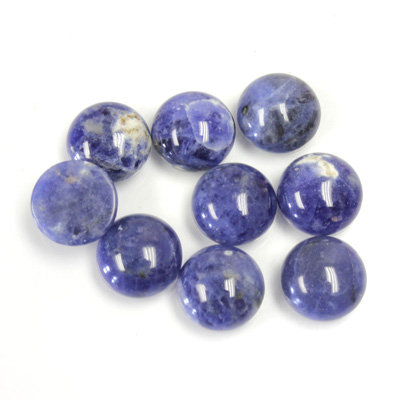 Gemstone Cabochon - Round 09MM SODALITE