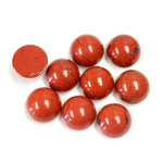 Gemstone Cabochon - Round 09MM RED JASPER