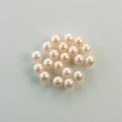 Czech Glass Pearl No-Hole Ball - 3.5MM LT ROSE 70424