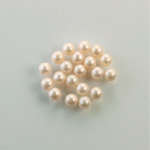 Czech Glass Pearl No-Hole Ball - 3.5MM LT ROSE 70424