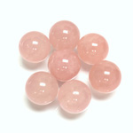 Gemstone No-Hole Ball - 12MM ROSE QUARTZ