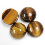 Gemstone Cabochon - Round 16MM TIGEREYE