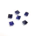 Gemstone Cabochon - Square Pyramid Top 04x4MM SODALITE