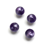 Plastic Moonlite Bead - Smooth Round 10MM MOONLITE LILAC