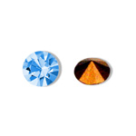 Swarovski Crystal Point Back Foiled Chaton - PP24 CAPRI BLUE