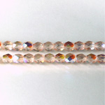 Czech Glass Fire Polish Bead - Round 05MM ROSALINE AB