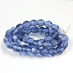 Glass Fire Polish Bead - Round 06MM MONTANA