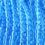 Preciosa Czech Glass Seed Bead - Round 08/0 AQUA 60010