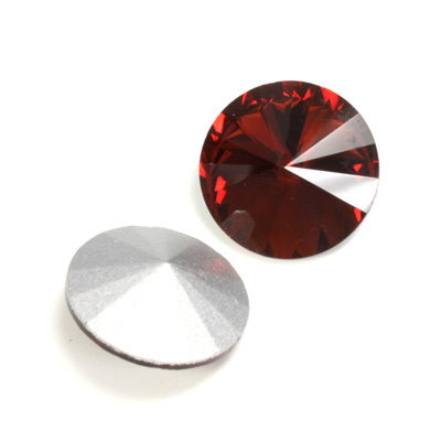 Cut Crystal Point Back Rivoli 18MM MADEIRA TOPAZ