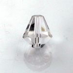 Chinese Cut Crystal Bead - Cone 06x5MM CRYSTAL