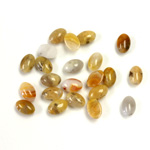 Gemstone Cabochon - Oval 06x4MM MEXICAN CRAZY LACE