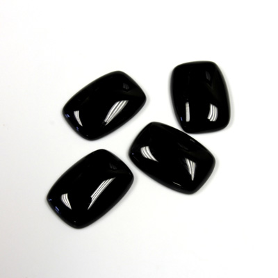 Gemstone Cabochon Cushion Antique 14x10MM BLACK ONYX