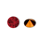 Swarovski Crystal Point Back Foiled Chaton - SS24 SIAM RUBY