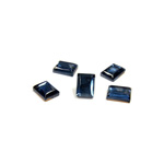 Glass Buff Top Foiled Cabochon - Cushion 08x6MM MONTANA
