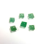 Gemstone Cabochon - Square Pyramid Top 04x4MM AVENTURINE